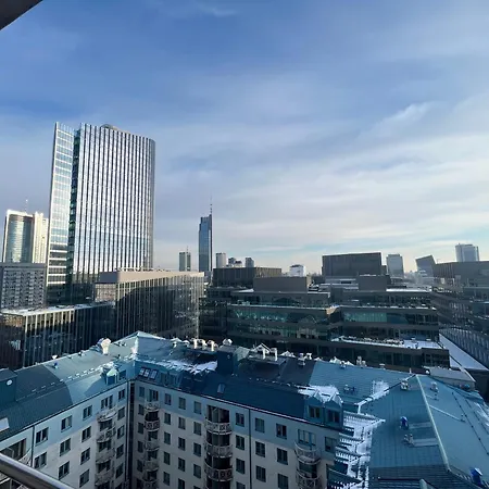 Apartmán Duzy Przestronny Z Darmowym Parkingiem I Dwoma Balkonami Varšava